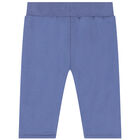 Baby Boys Blue Logo & Animals Reversible Tracksuit, 1, hi-res